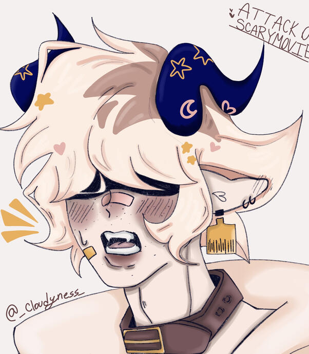 Character Belongs to Scarymovie on ArtFight